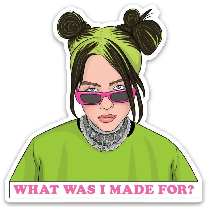 The Found: Billie Eilish What Was I Made For Die Cut Sticker