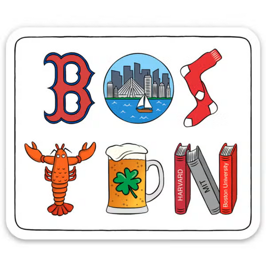 The Found: Boston Icons Sticker