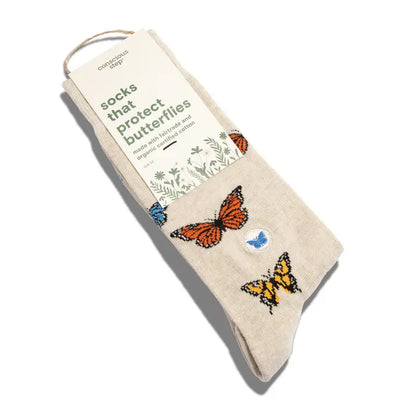 Conscious Step: Socks That Protect Butterflies