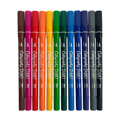 OOLY: Calligrapghy Duo Markers - Set of 12