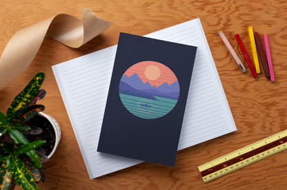 Denik: Peaceful Reflection Classic Layflat Journal Notebook