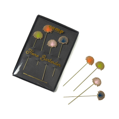 Camp Craft Cocktails: Palm Cocktail Picks (set of 4)