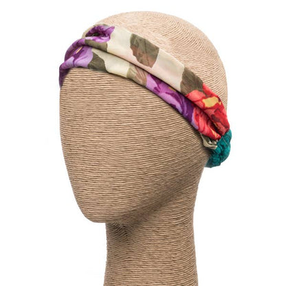 Matr Boomie Fair Trade: Cabana Headband - Assorted Upcycled Sari Fabric