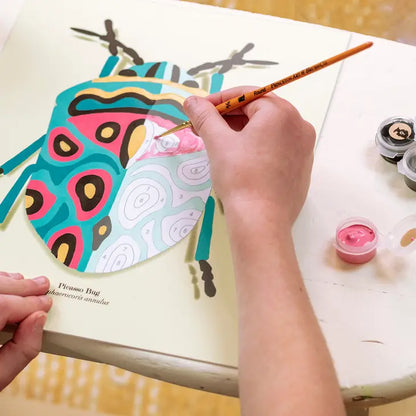 Elle Crée (She Creates): Kids Picasso Bug Paint-By-Number Kit