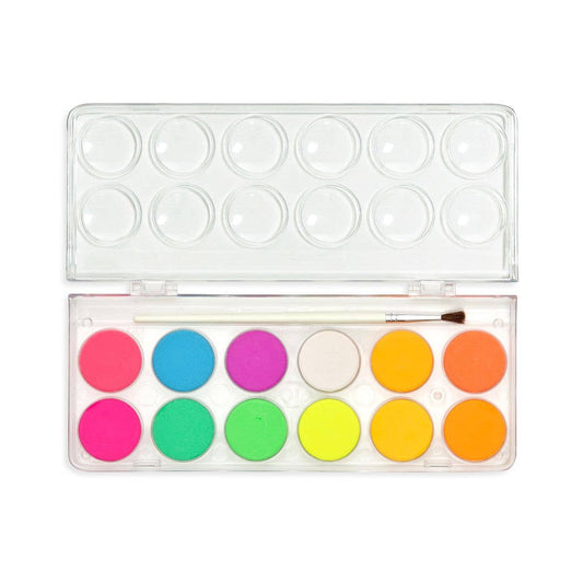 OOLY: Chroma Blends Neon Watercolor Paint - 13 PC Set