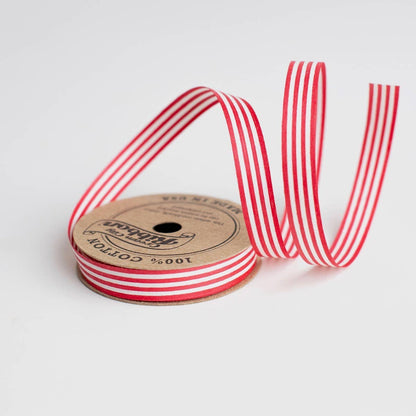 Wrappily Eco Gift Wrap Co.: Natural Cotton Curling Ribbon - Stripes & Dots