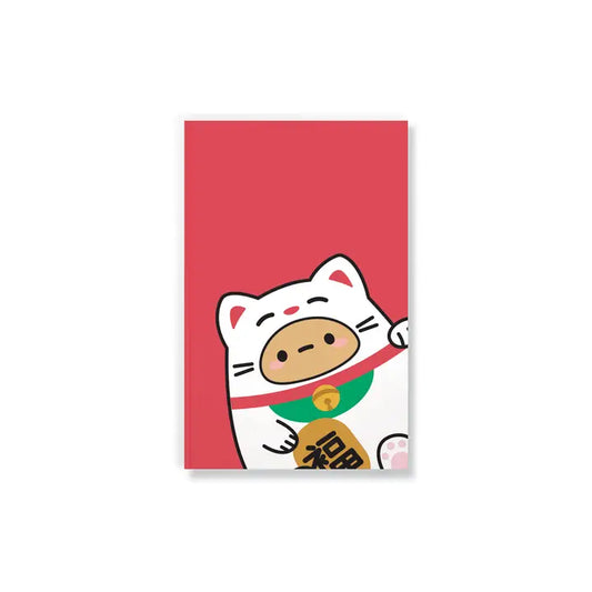 Denik: Smoko Lucky Cat Costume Layflat Journal Notebook