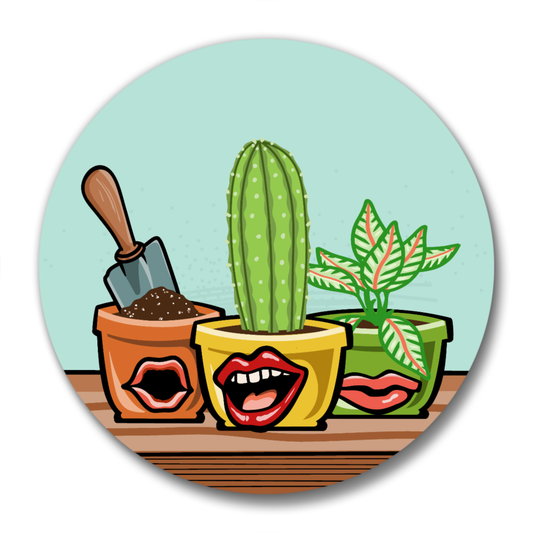 Two Little Fruits: Magnets | Sexy Potted Plants Magnetic Bottle Opener