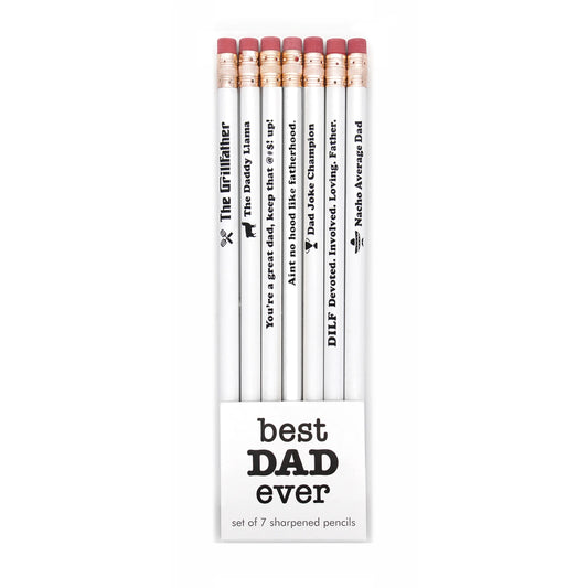 Snifty: Best Dad Ever Pencil Set of 6