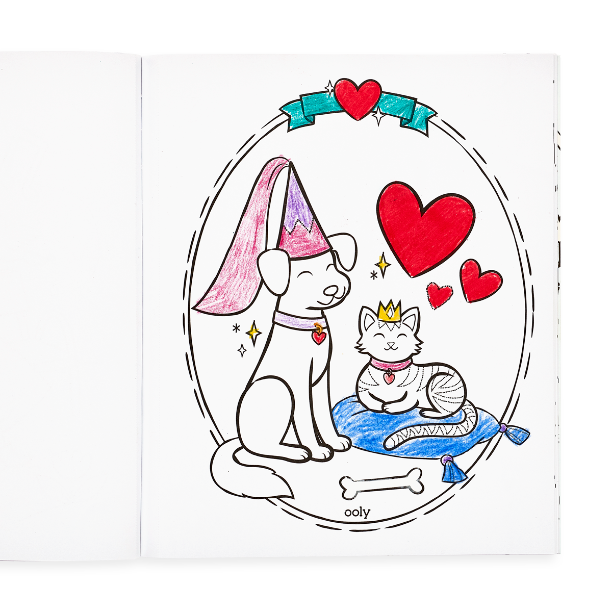 OOLY: Princesses & Fairies Stampables Coloring Pack