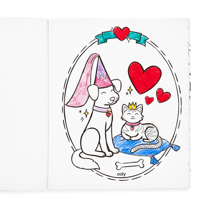 OOLY: Princesses & Fairies Stampables Coloring Pack