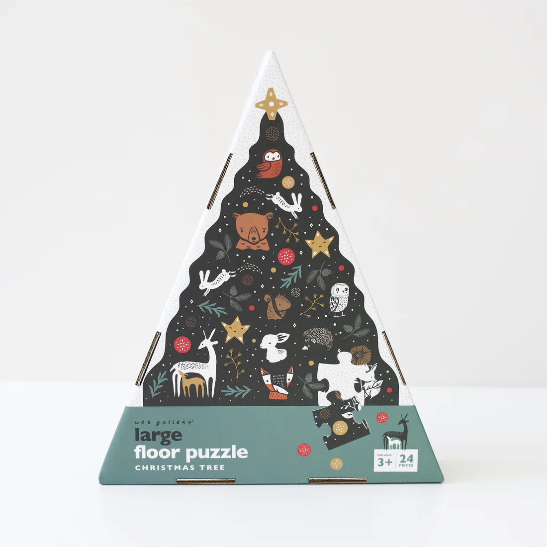 Wee Gallery Floor Puzzle - Christmas Tree