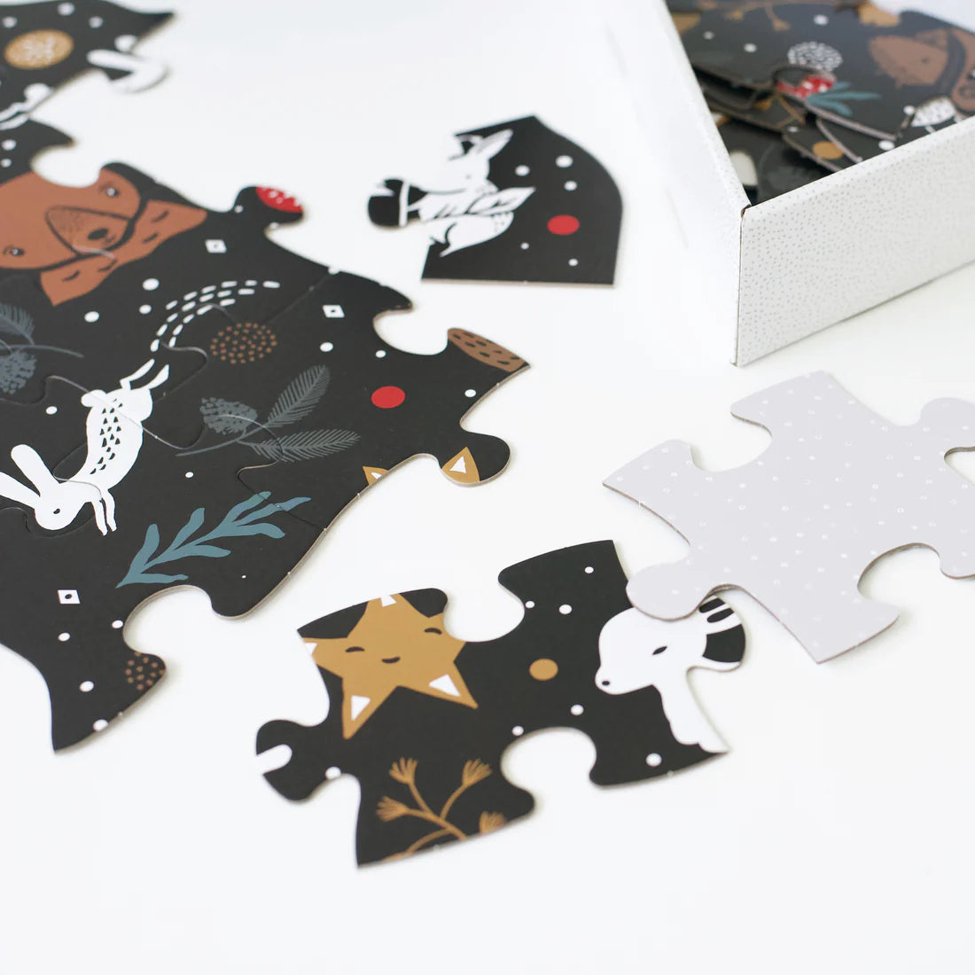 Wee Gallery Floor Puzzle - Christmas Tree