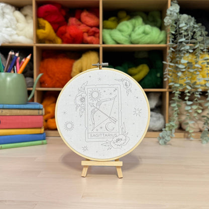 The Crafty Kit Company: Signs of Zodiac - Sagittarius Embroidery Kit