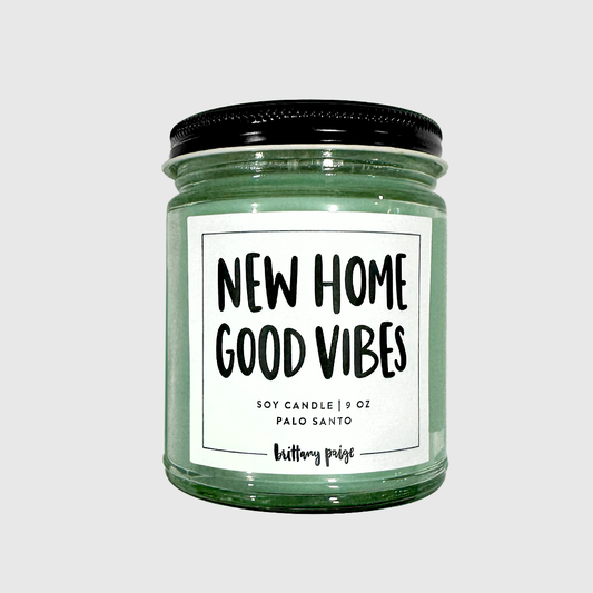 Brittany Paige: New Home Good Vibes Candle