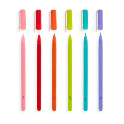 OOLY: Fine Lines Gel pens set of 6