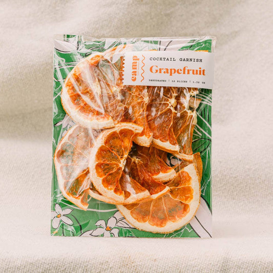 Camp Craft Cocktails: Grapefruit-Dehydrated Garnish