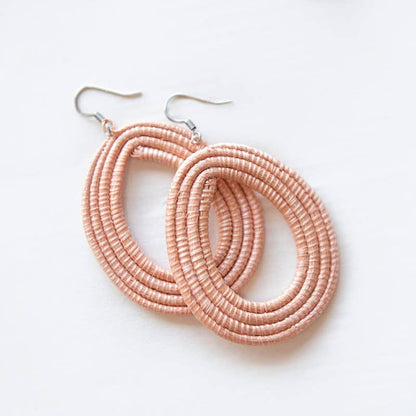 Azizi Life - Woven Loop Earrings