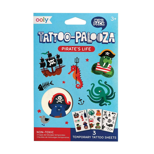 OOLY: Mini Temporary Tattoos - Pirate's Life
