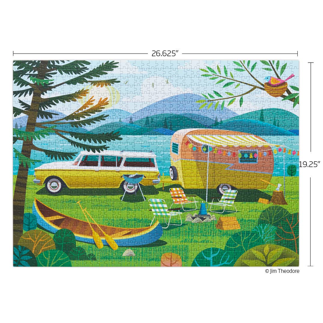 WerkShoppe: Happy Camper | 1000 Piece Puzzle