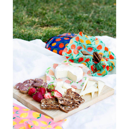Ecologie: Citrus Beeswax Wrap Set of 3