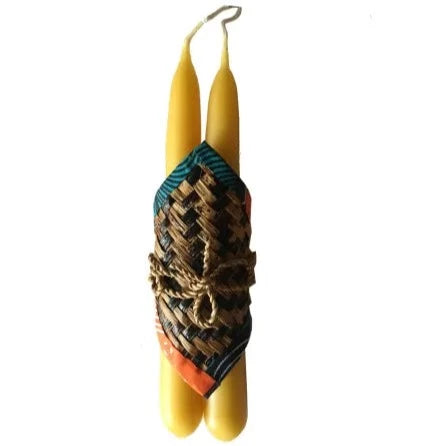 Azizi Life: Dipped Beeswax Candles (Set of 2)