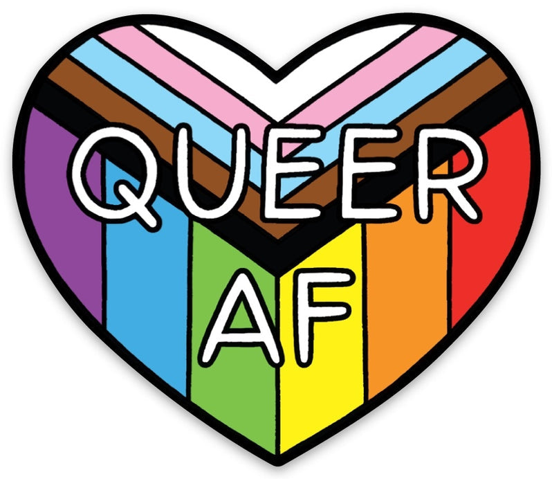 The Found: Queer AF Sticker