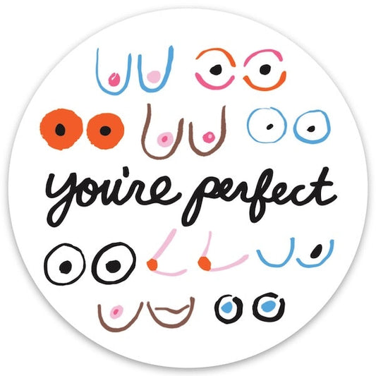 The Found: Boobs You're Perfect Sticker