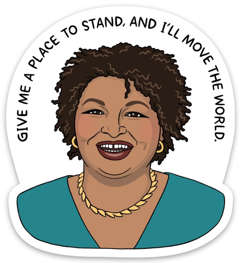 The Found: Stacey Abrams Sticker