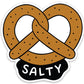 The Found: Salty Pretzel Sticker