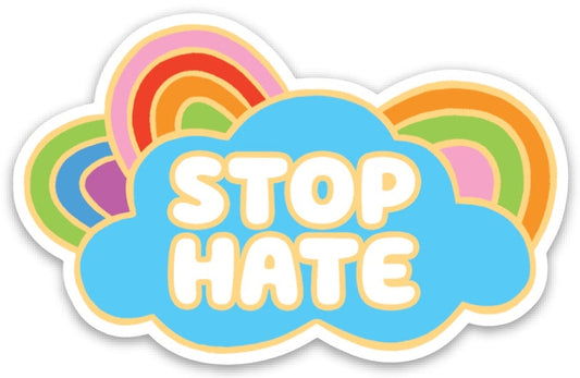 The Found: Stop Hate Sticker