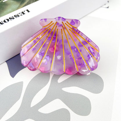 mildstyles: Scallop hair claw clip