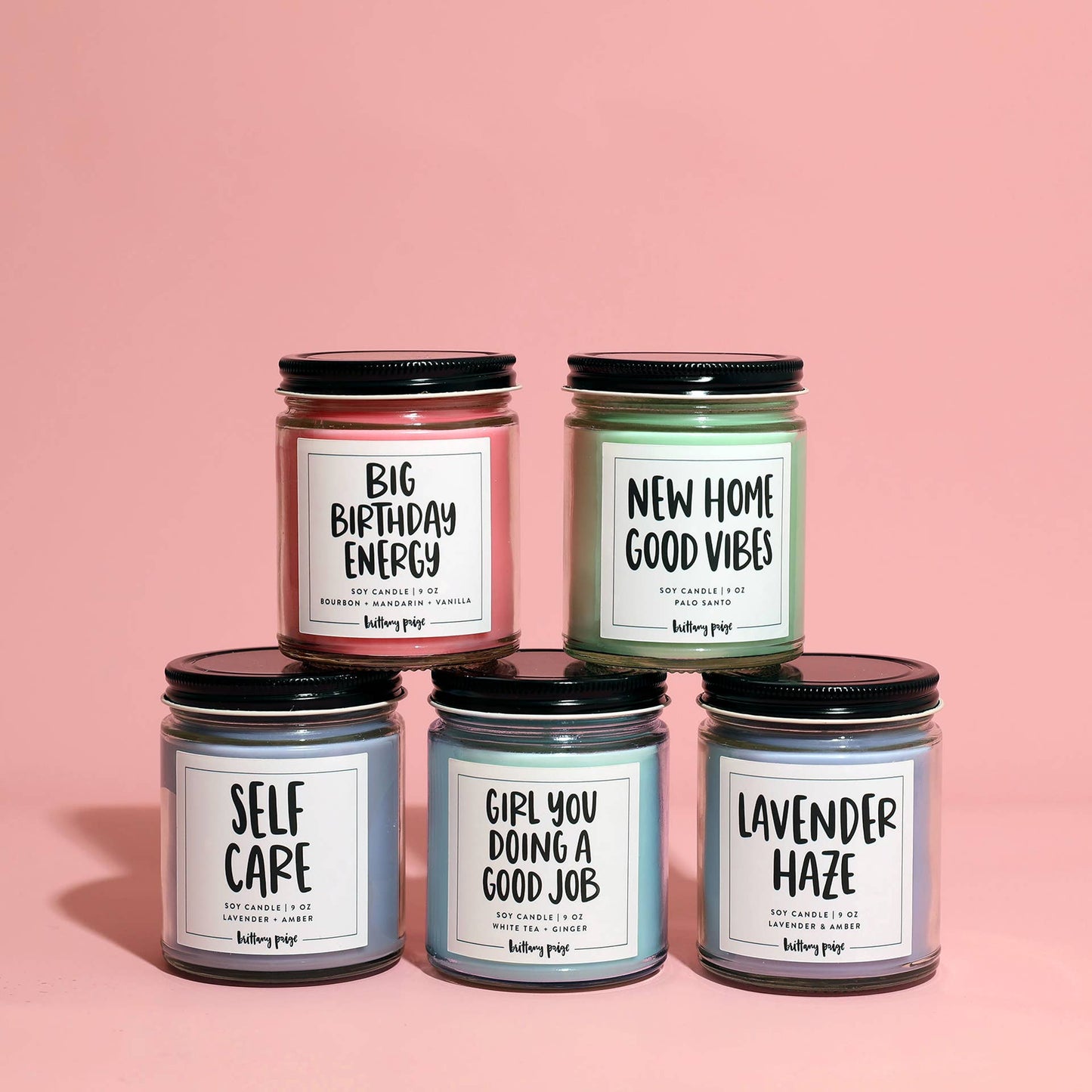 Brittany Paige: New Home Good Vibes Candle