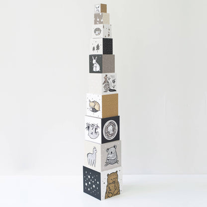 Wee Gallery: Nesting Blocks - Baby Animals