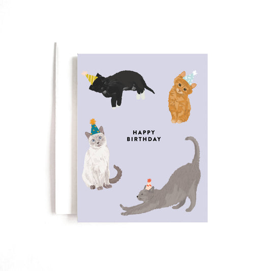 Joy Paper Co.: Party Cats Birthday Card