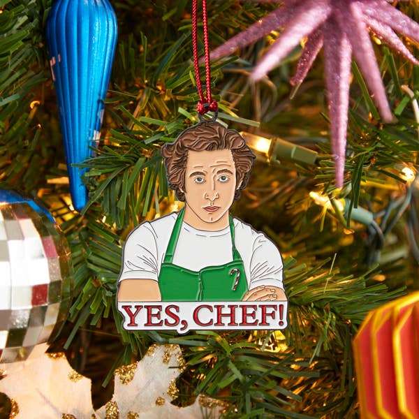 The Found: Yes, Chef! Enamel Ornament