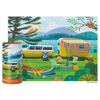 WerkShoppe: Happy Camper | 1000 Piece Puzzle