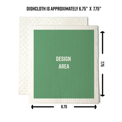 Two Little Fruits: Swedish Dishcloth - Funny Pig Dishcloth  – Kitchen Gift