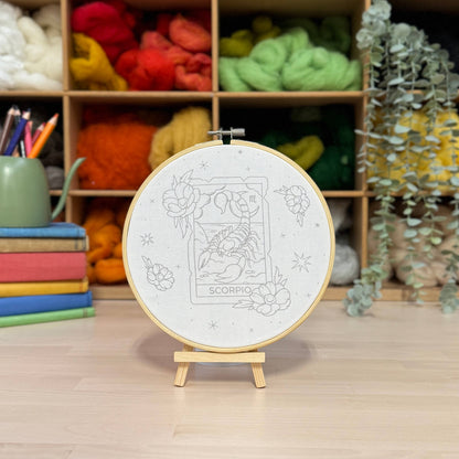 The Crafty Kit Company: Signs of Zodiac - Scorpio Embroidery Kit