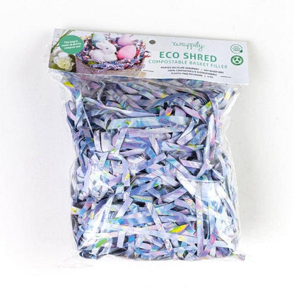 Wrappily Eco Gift Wrap Co.: Eco Shred Basket Filler (Rainbow Flash)