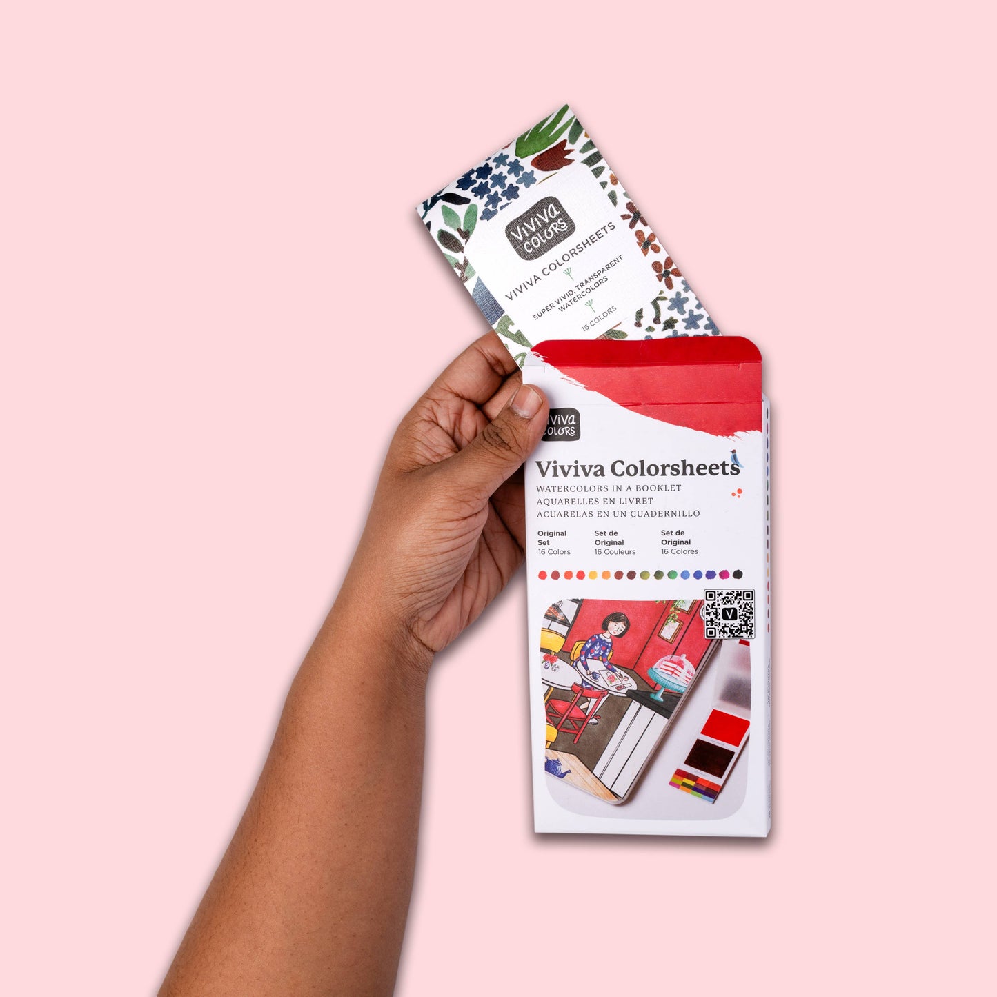 Viviva Colors: Colorsheets (16 Watercolors)
