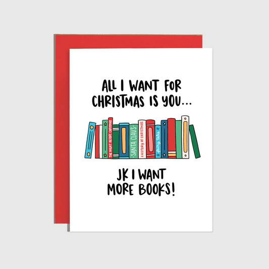 Brittany Paige - All I Want for Christmas is Books Holiday Card