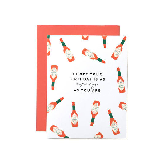 Joy Paper Co.: Spicy as you Birthday Card