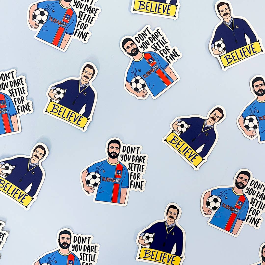 Brittany Paige: Don't Settle For Fine Sticker