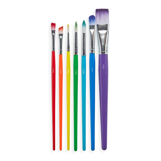 OOLY: Lil' Paint Brush Set- Set of 7