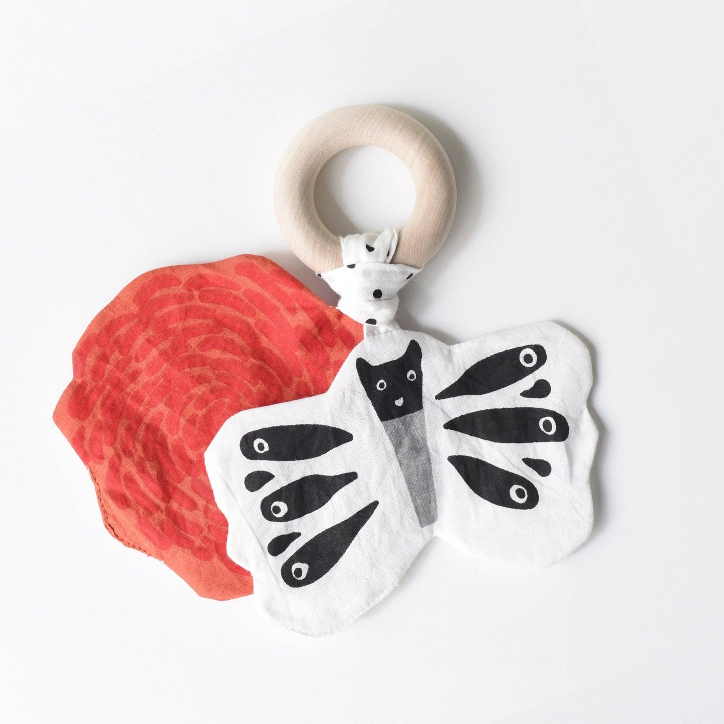 Wee Gallery: Crinkle Teether - Butterfly