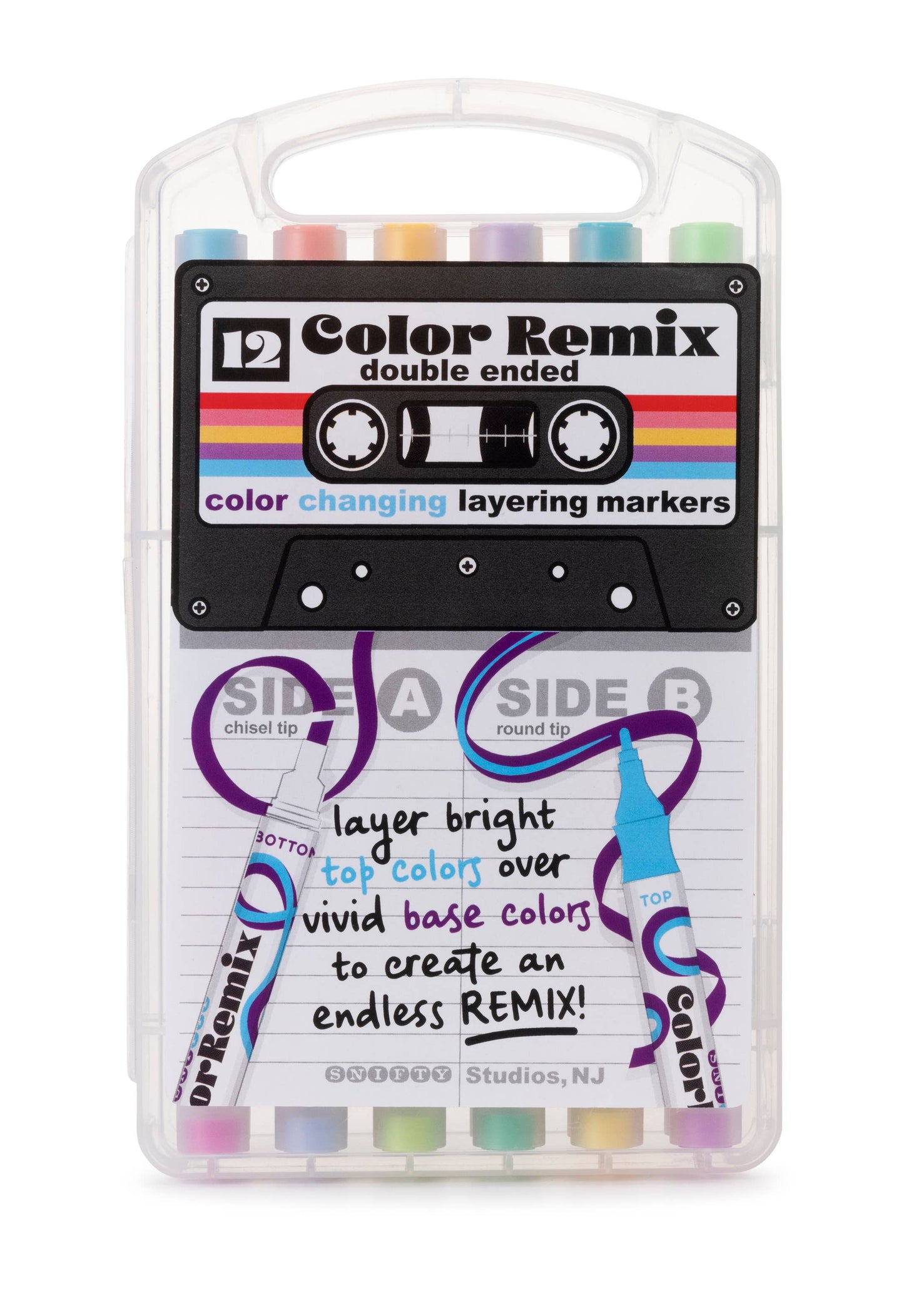SNIFTY: COLOR REMIX- DOUBLE ENDED COLOR CHANGING LAYERING MARKERS