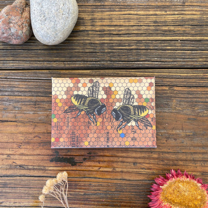 Two Little Fruits: Magnets | Honeybee Magnet | Bee Magnets | Kitchen Decor