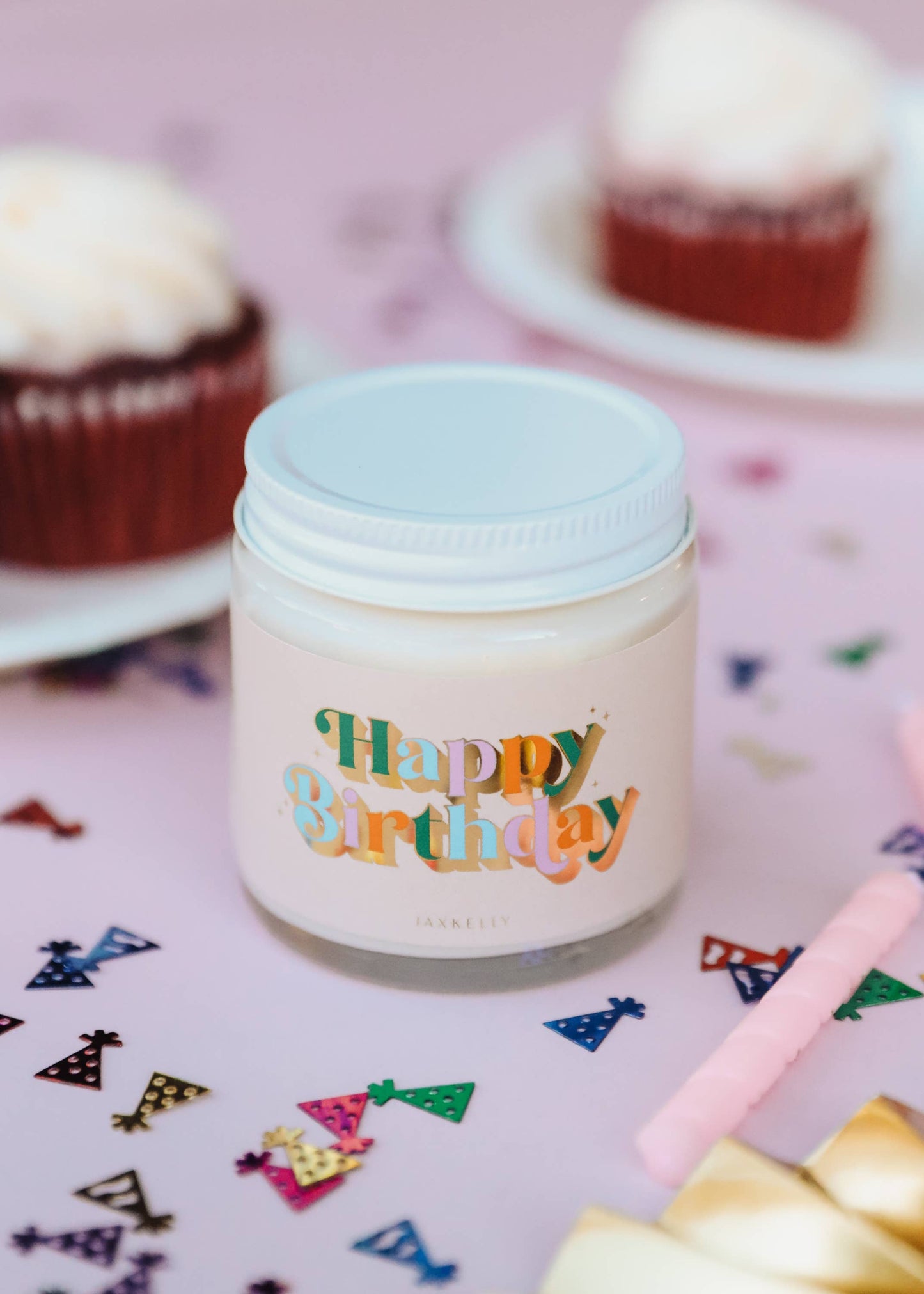 JaxKelly: 4oz - Happy Birthday Celebration Candles