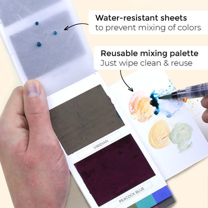 Viviva Colors: Colorsheets (16 Watercolors)